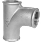 Sferaco - Raccord fonte malléable Té femelle égal 1 voie cintrée Série 131N noir DN2"