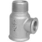 Sferaco - Raccord fonte malléable Té male femelle femelle Série 134N noir DN1/2"-1/4" BSP