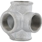 Sferaco - Raccord fonte malléable distributeur en té femelle égal Série 223G galva DN3/4"