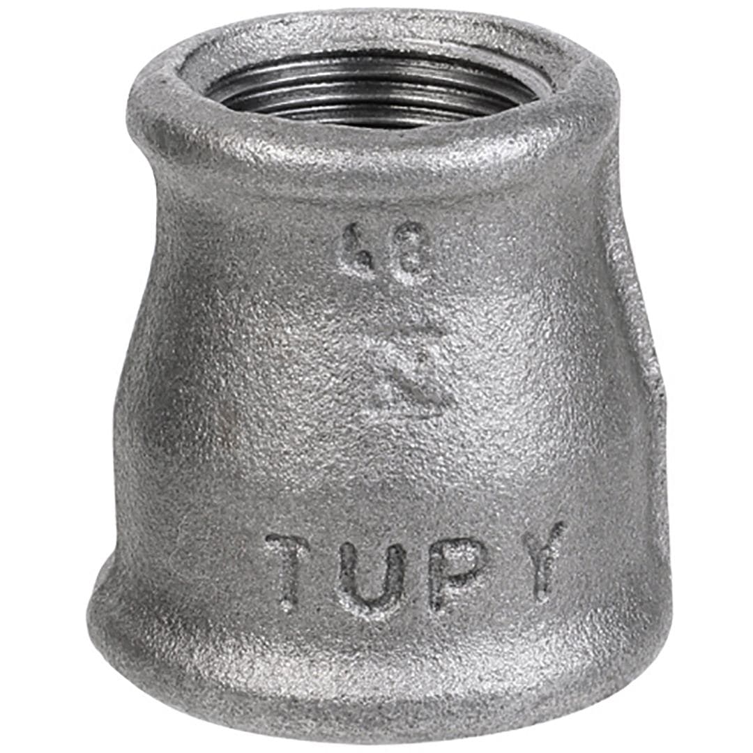 Sferaco - Raccord fonte malléable manchon femelle réduit Série 240N noir DN4"-2" BSP