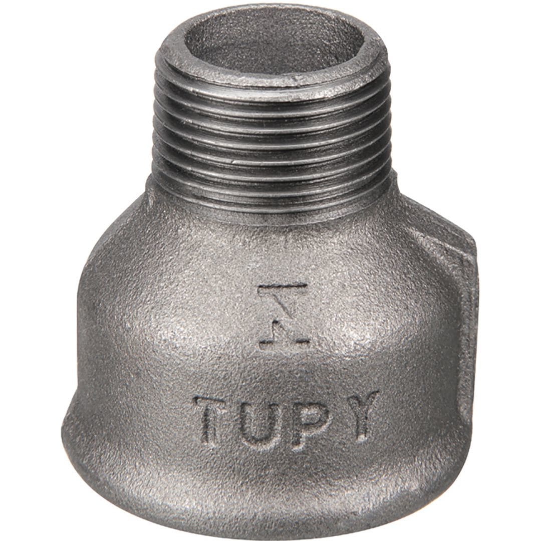 Sferaco - Raccord fonte malléable réduction femelle male Série 246N noir DN3/4"-3/8" BSP