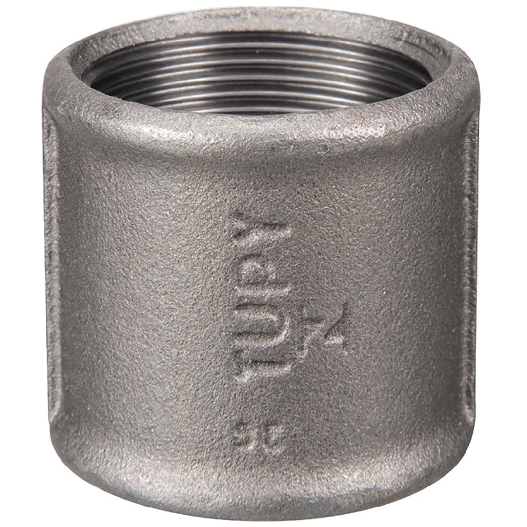 Sferaco - Raccord fonte malléable manchon égal femelle Série 270N noir DN1/8" BSP