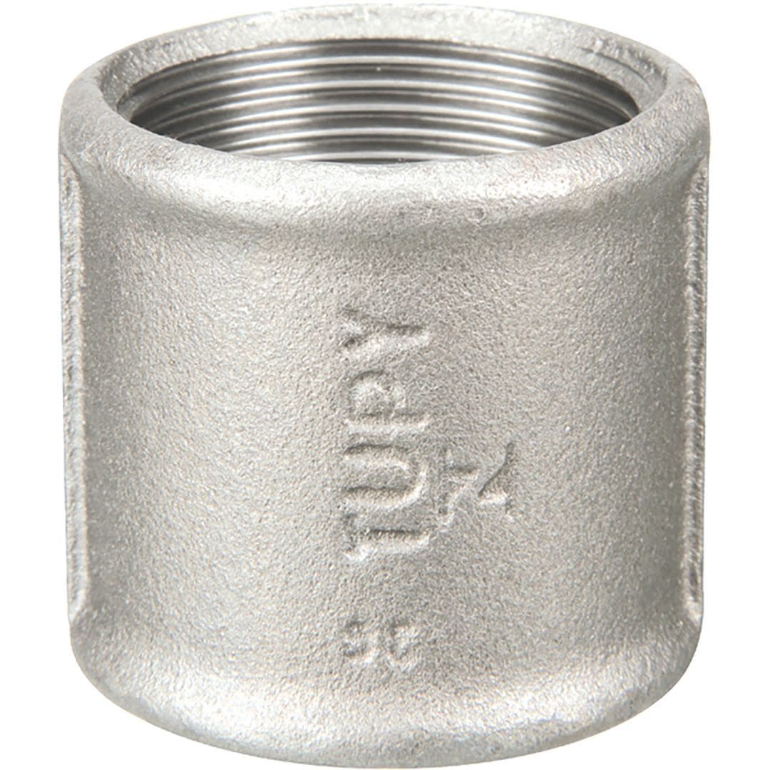 Sferaco - Raccord fonte malléable manchon égal droite/gauche Série 271G galva DN3/8" BSP