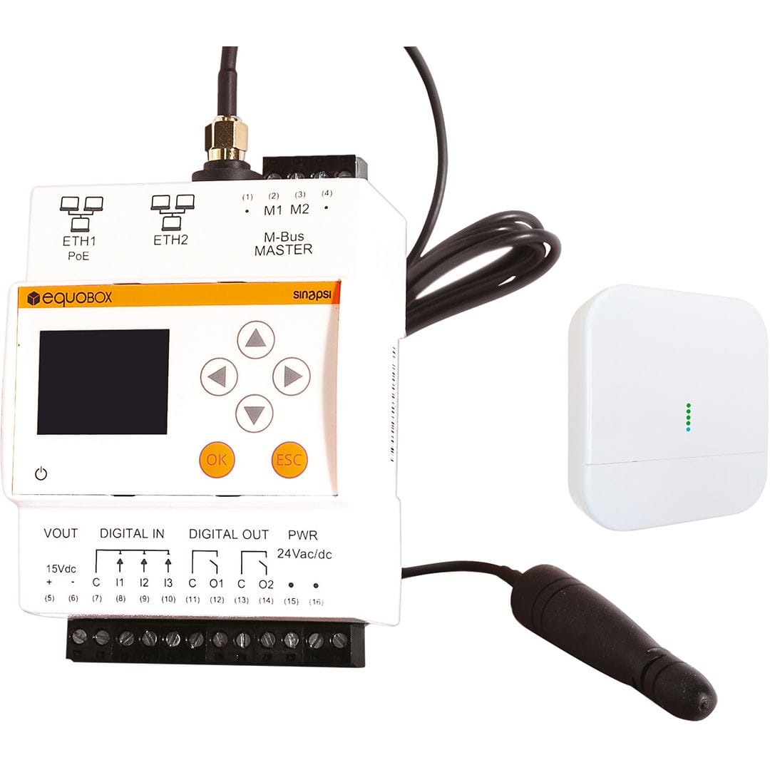 Sferaco - Datalogger M Bus radio avec répéteur intégré pour 480 modules Série 2749010