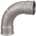 Sferaco - Raccord fonte malléable courbe femelle grand rayon 90° Série 2N noir DN2" BSP