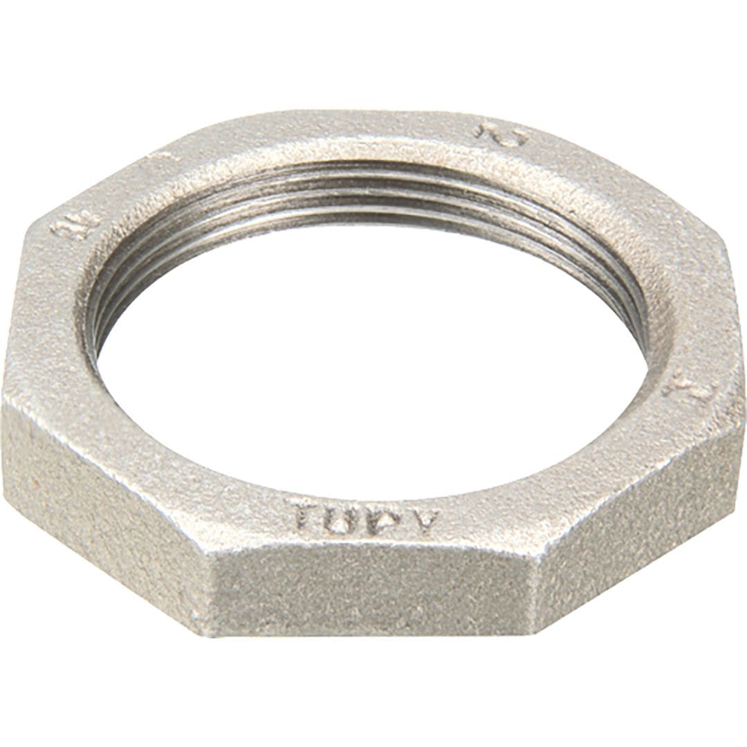 Sferaco - Raccord fonte malléable contre écrou hexagonal évidé Série 312G galva DN3/8" BSP