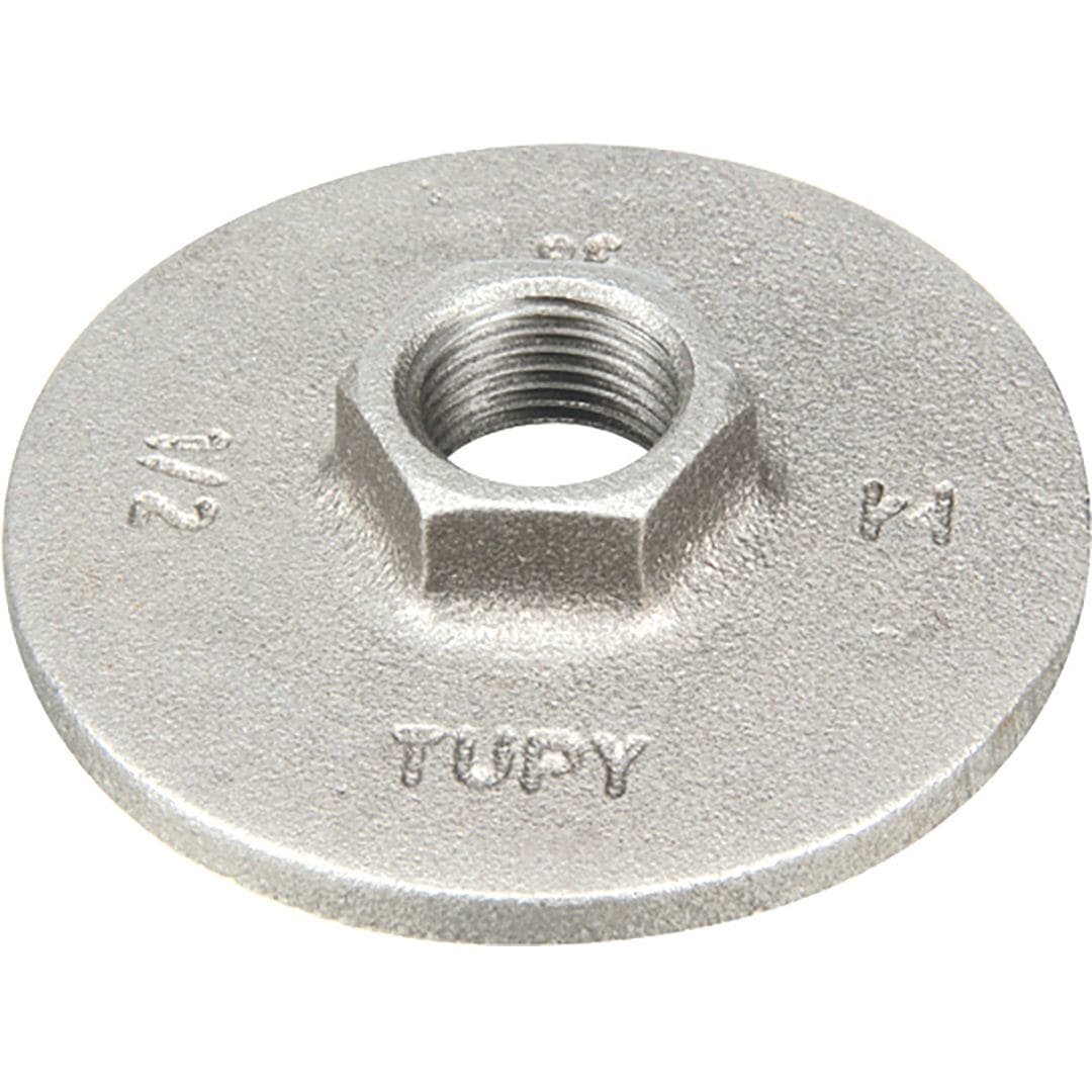 Sferaco - Raccord fonte malléable bride filetée sans trous Série 321G galvanisé F2" BSP