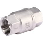 Sferaco - Clapet de non retour à disque inox-PTFE+verre Série 329 Femelle BSP PN63 DN1"1/4