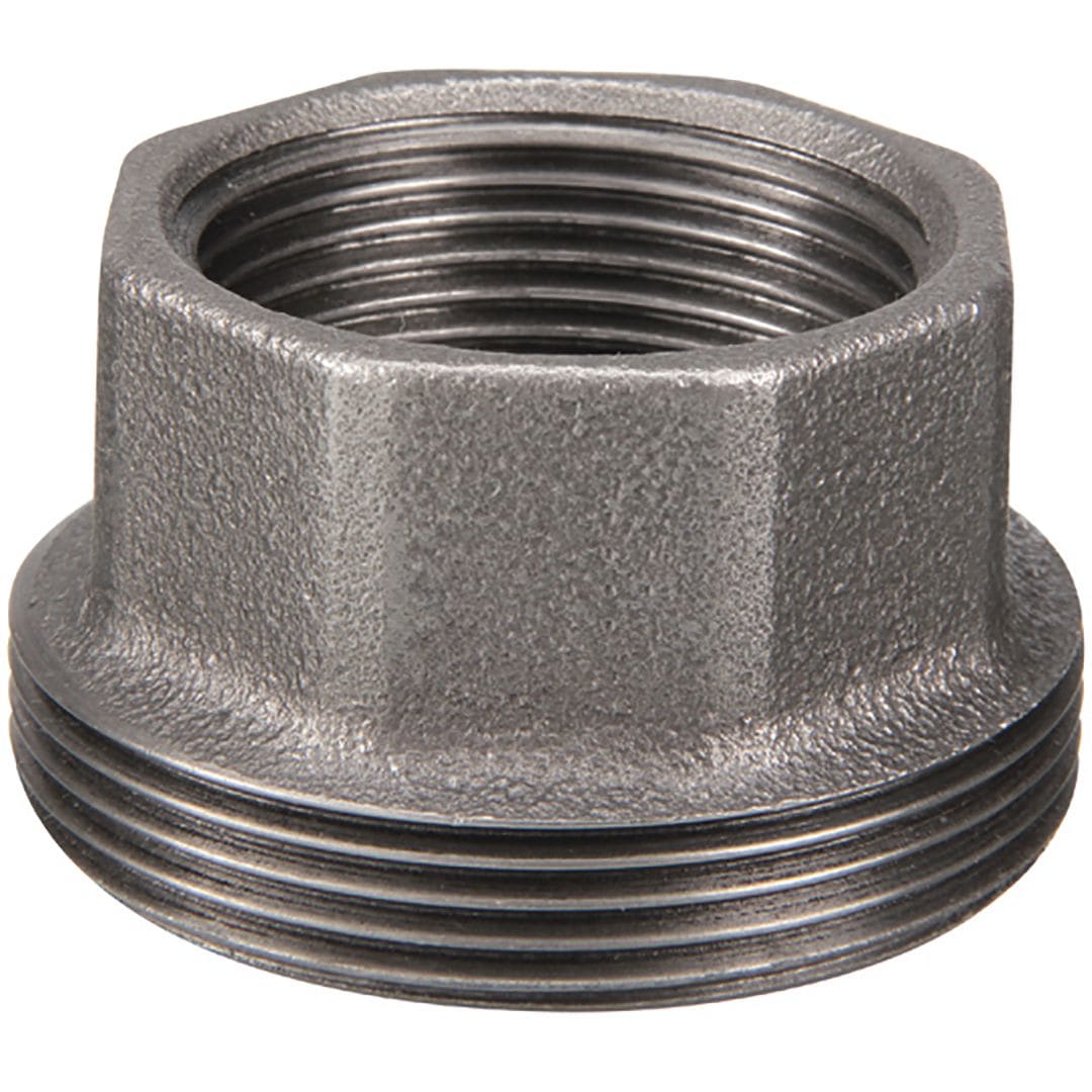 Sferaco - Raccord fonte malléable pièce folle femelle raccord union Série 370N noir 1"