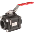 Sferaco - Vanne à boisseau sphérique 3 pièces acier sécurité feu Série 702R Fem. NPT DN1"