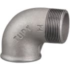 Sferaco - Raccord fonte malléable coude FM petit rayon 90° Série 92N noir DN1" BSP