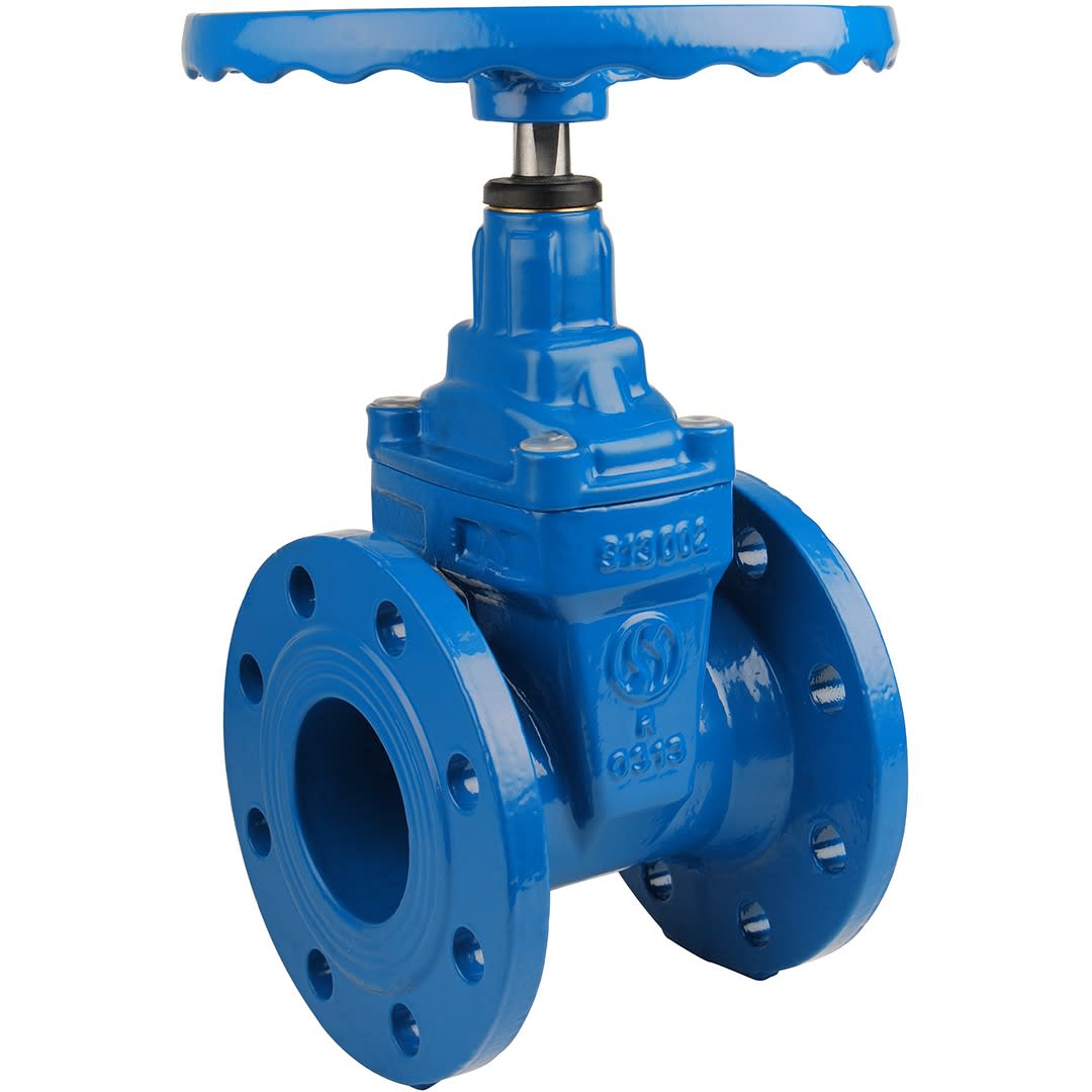 Sferaco - Vanne opercule caoutchouc fonte EPDM ACS à volant DINF4 Série 181 FSH PN10 DN250