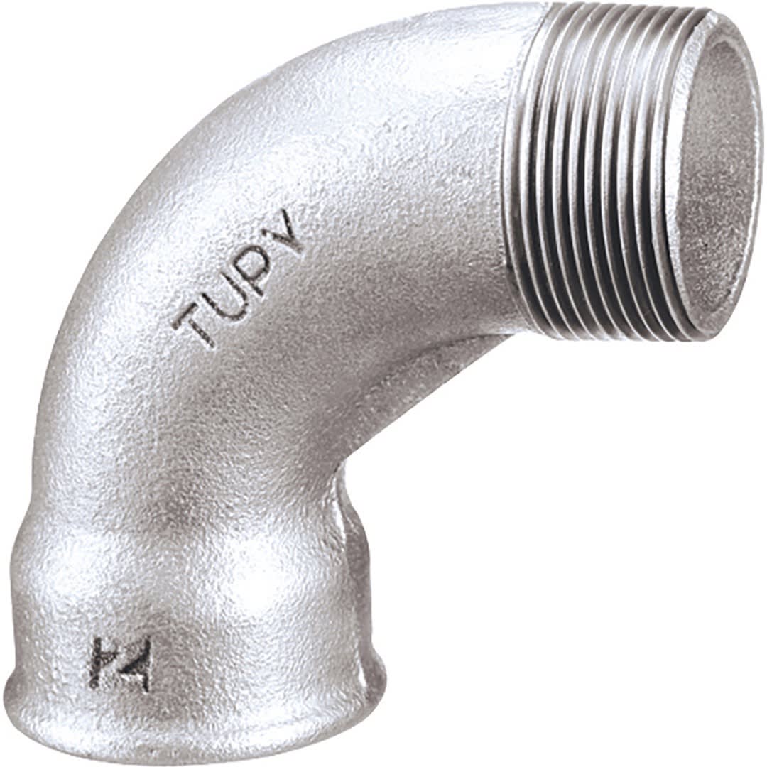 Sferaco - RFM 1A GALVA 3" COURBE M-F COURTE 90° 1A COURBE GALVA MF COURTE 90°