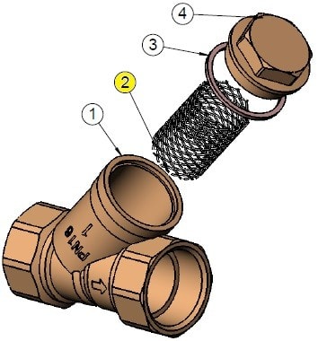 Sferaco - TAMIS INOX P 203 1"