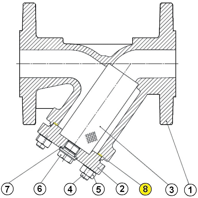 Sferaco - JT CHAP.235/236 DN15