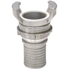 Sferaco - Raccord symétrique alu douille annelée à verrou+collerette Série 2411 DN125/125