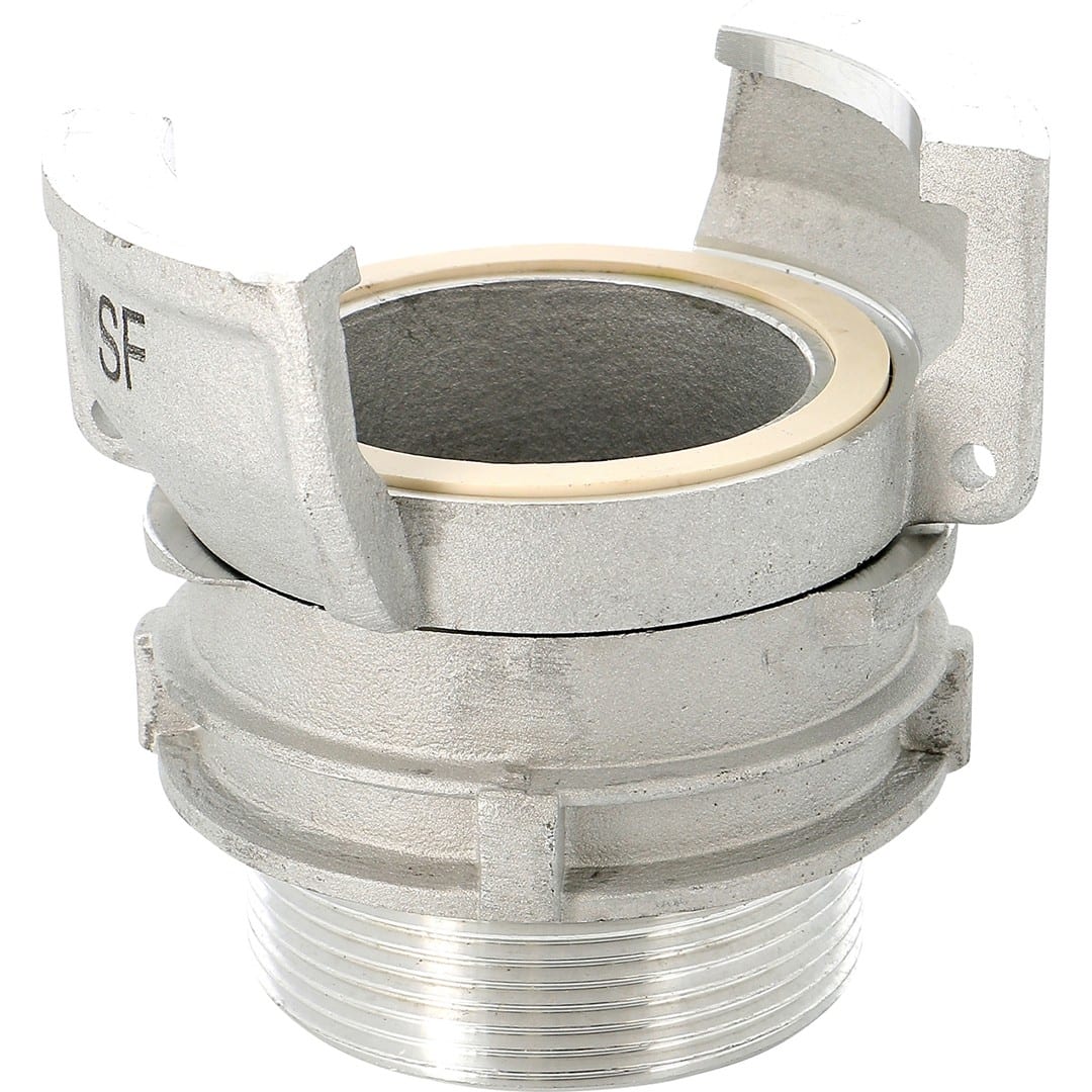 Sferaco - Raccord symétrique aluminium mâle à verrou DN125 Série 2413 Mâle BSP DN5"
