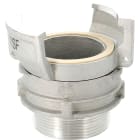 Sferaco - Raccord symétrique aluminium mâle à verrou DN125 Série 2413 Mâle BSP DN5"