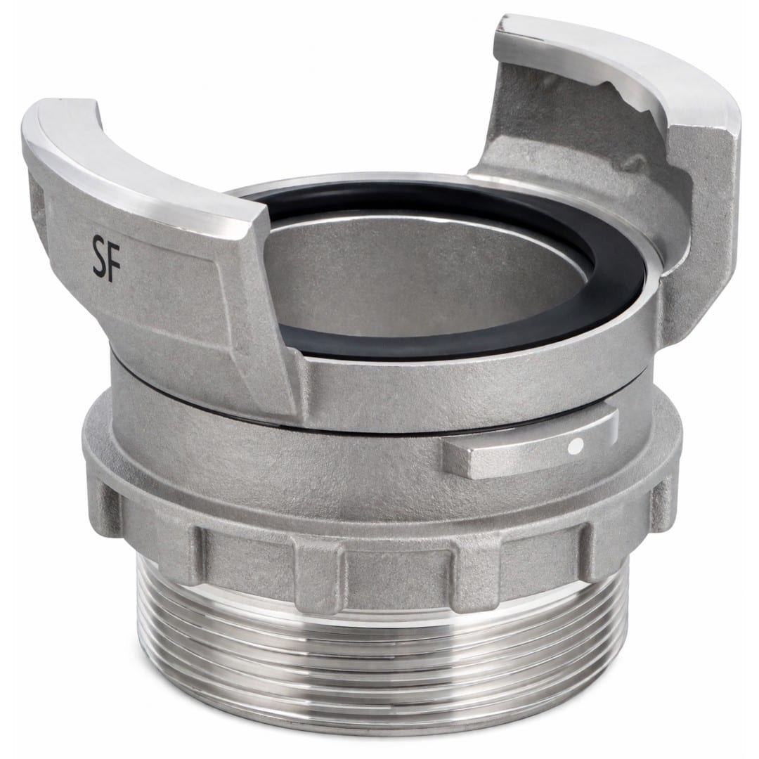Sferaco - Raccord symétrique DSP aluminium mâle à verrou Série 2413D DN40 Mâle BSP DN2"