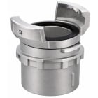 Sferaco - Raccord symétrique aluminium à douille annelée à verrou DSP Série 2410D DN65/70