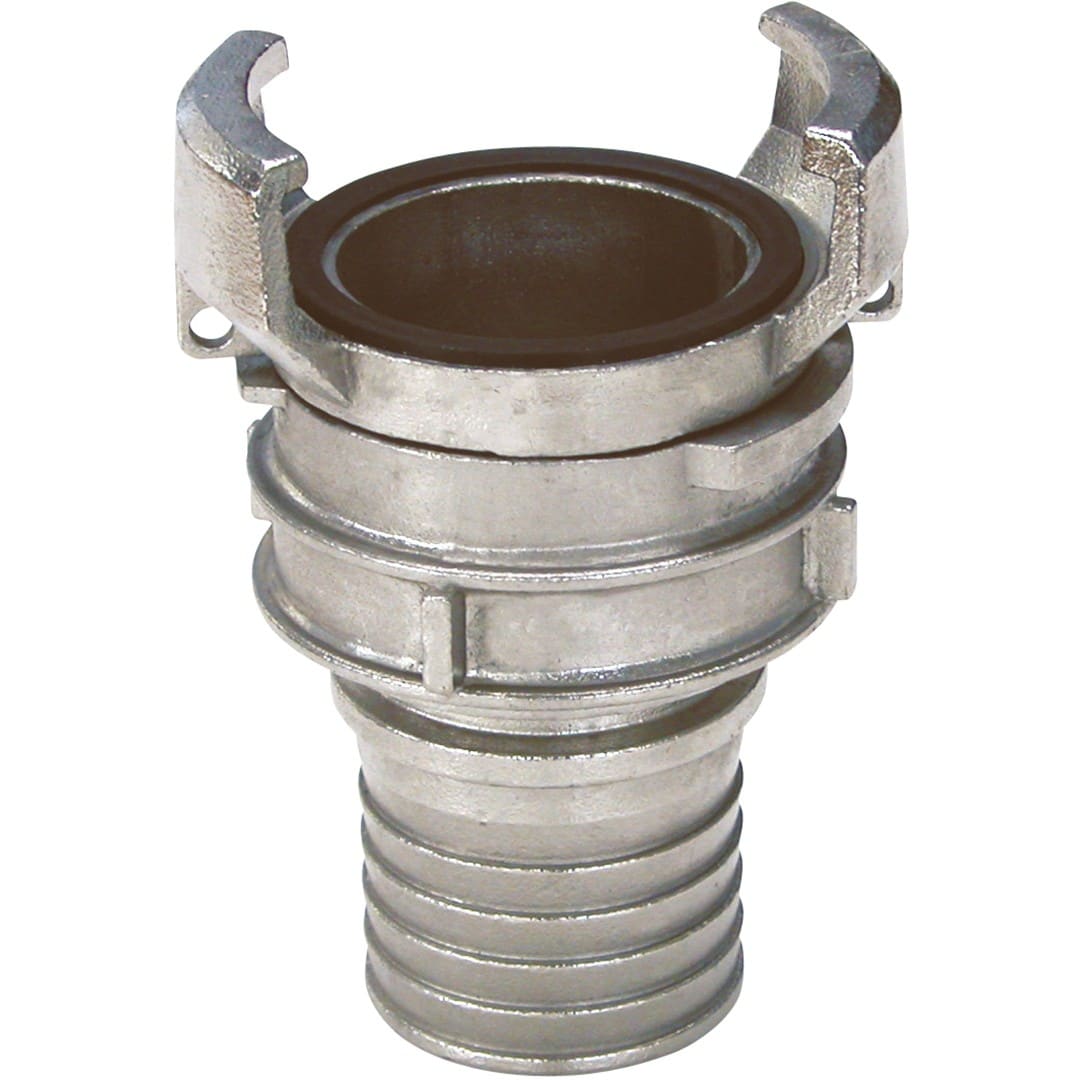 Sferaco - Raccord symétrique inox douille annelée à verrou+collerette Série 2421 DN150/152