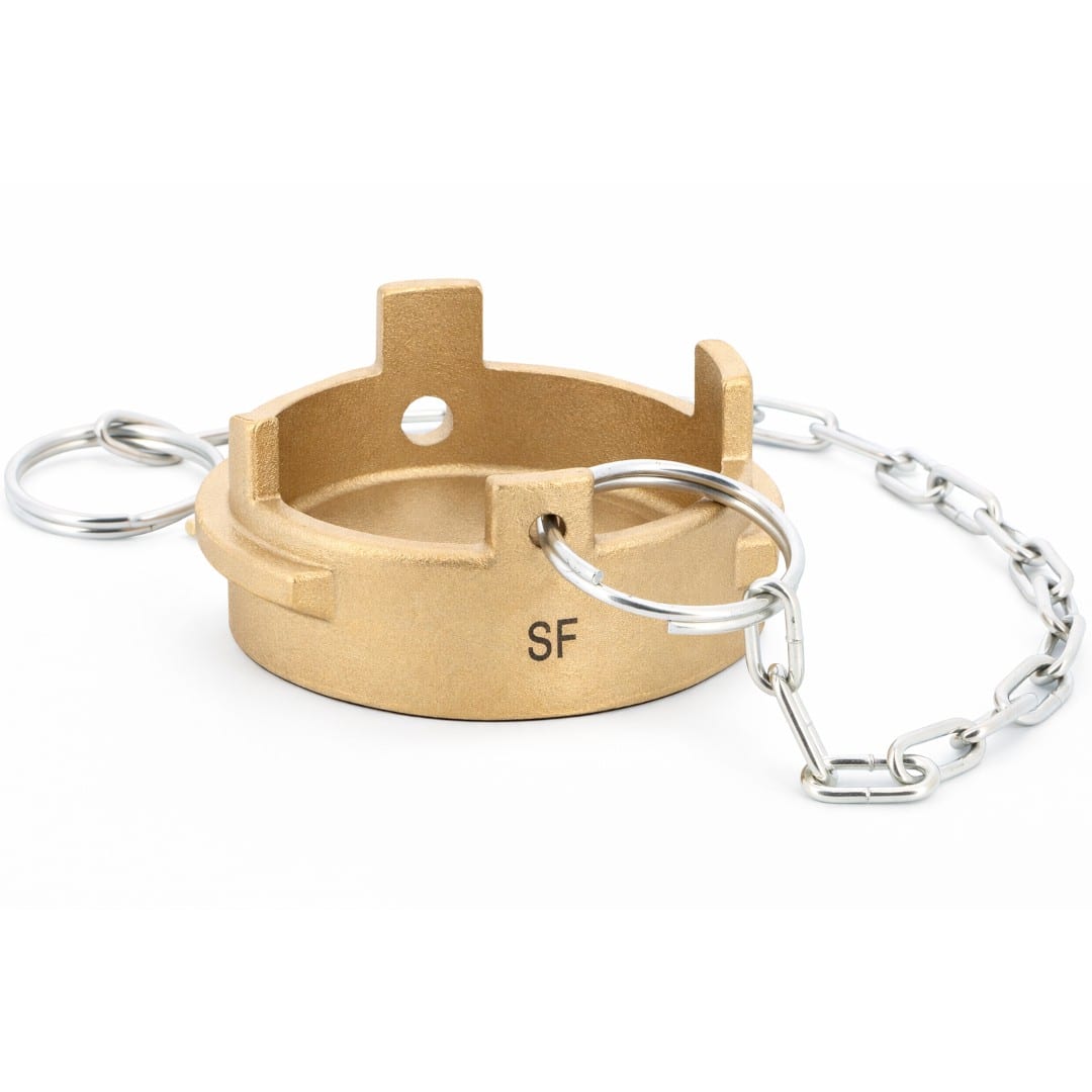 Sferaco - Raccord symétrique laiton bouchon sans verrou Série 2449 à chainette DN40