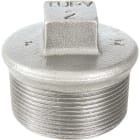 Sferaco - RFM 290GALVA 1/2"BOUCHON COLLET MALE 290 BOUCHON MALE A COLLET TETE A 4 PANS