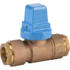 Sferaco - *Rob.d'arret.droit Bronze DN40, D.Ext50 DN40 pour poly de 50, jt large FAH