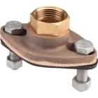 Sferaco - *Bride ovale taraudée DN25 JT DN25 pour poly de 32, jt torique