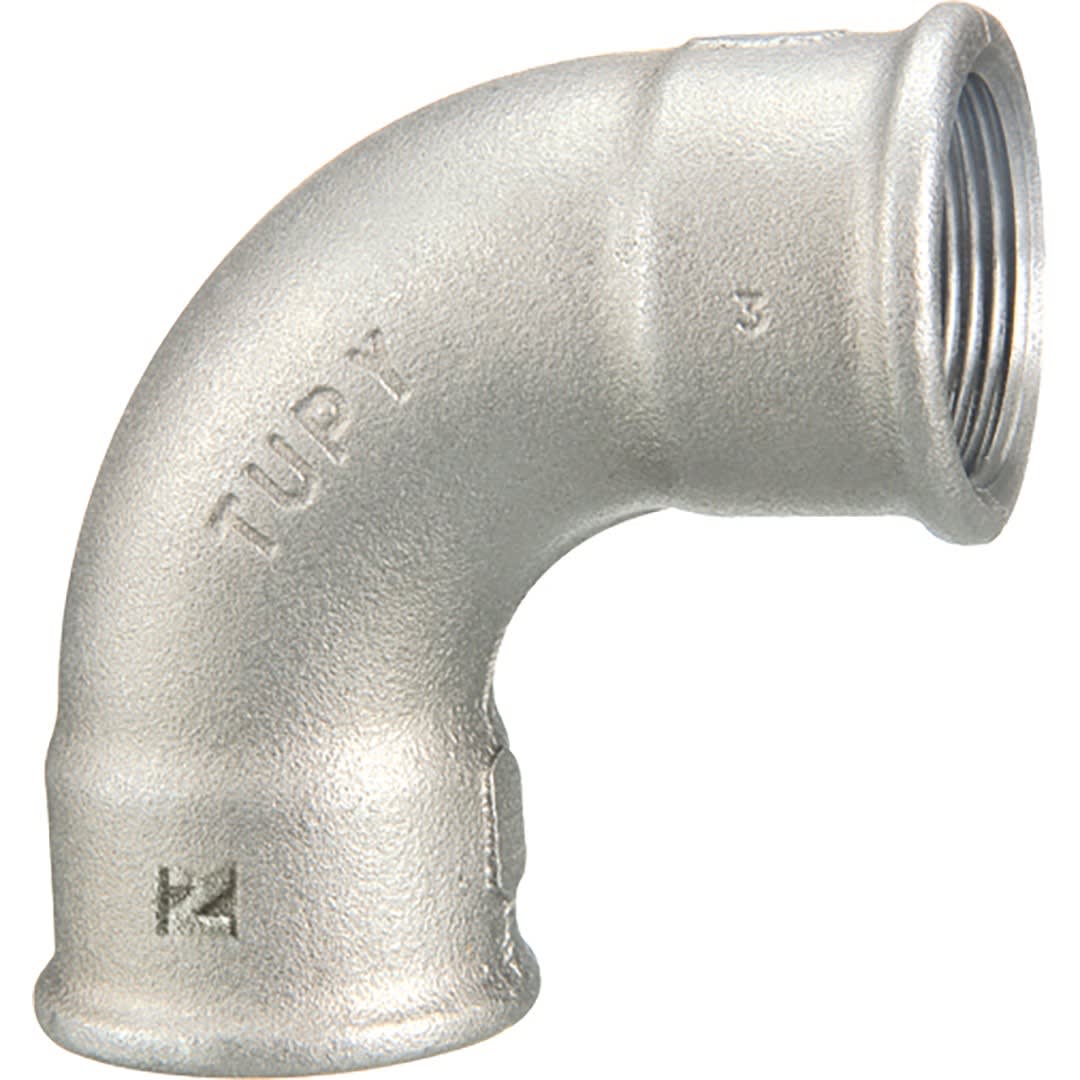 Sferaco - RFM 2A GALVA 1/4" COURBE F-F COURTE 90° 2A COURBE GALVA FF COURTE 90°