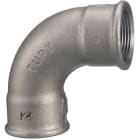 Sferaco - RFM 2A NOIR 4" COURBE F-F COURTE 90° 2A COURBE NOIR FF COURTE 90°