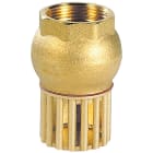 Sferaco - Clapet crépine vertical tout laiton Série 304 Femelle BSP DN1"1/4 PN8