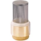 Sferaco - Clapet crépine à double guidage laiton Série 310 disque POM Femelle DN3" PN6