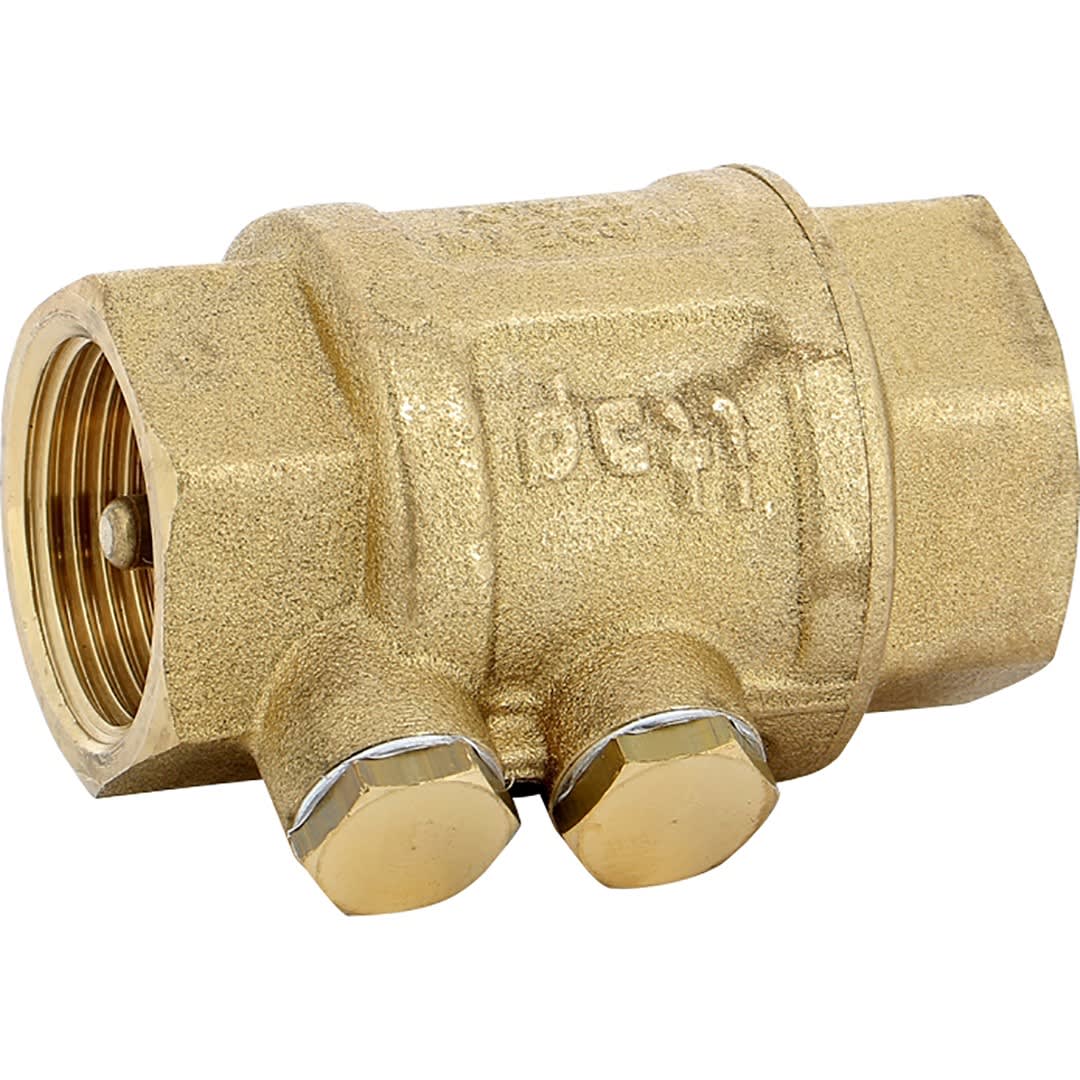 Sferaco - Clapet double guidage laiton à purges ACS Série 315 Femelle BSP DN3/4" PN25