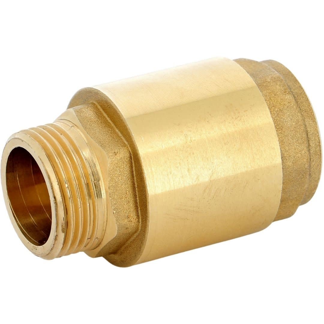 Sferaco - Clapet double guidage laiton ACS Série 317 à disque POM Mâle Femelle DN3/8" PN16