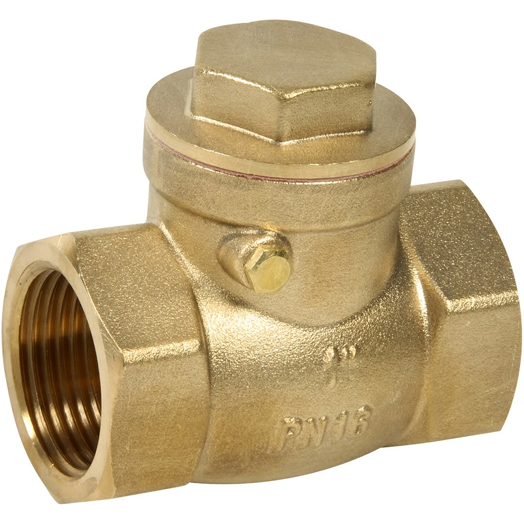 Sferaco - Clapet simple battant laiton Série 321 femellle BSP à siège métal PN16 DN1"1/2