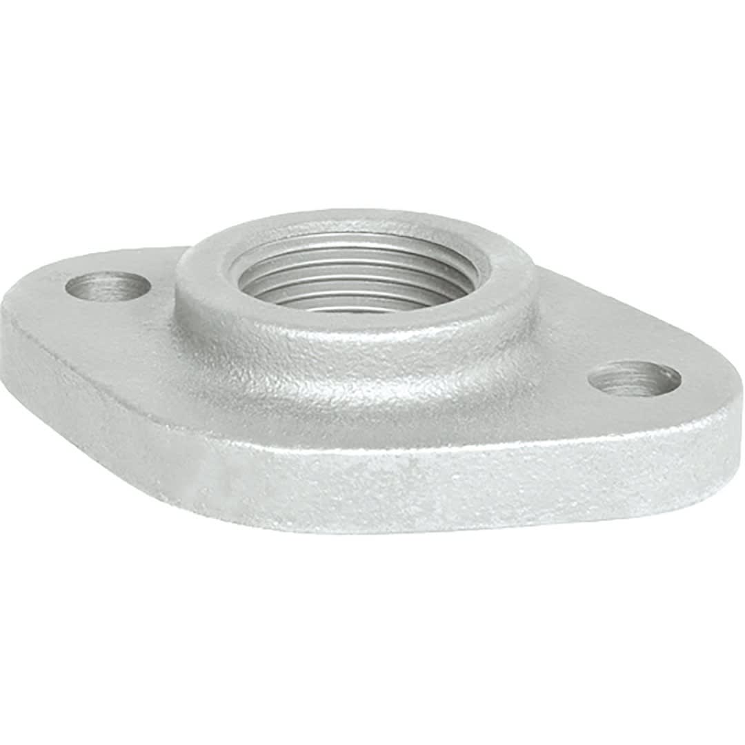 Sferaco - Raccord fonte malléable bride ovale taraudée Série 326G galvanisé DN1"1/2 BSP