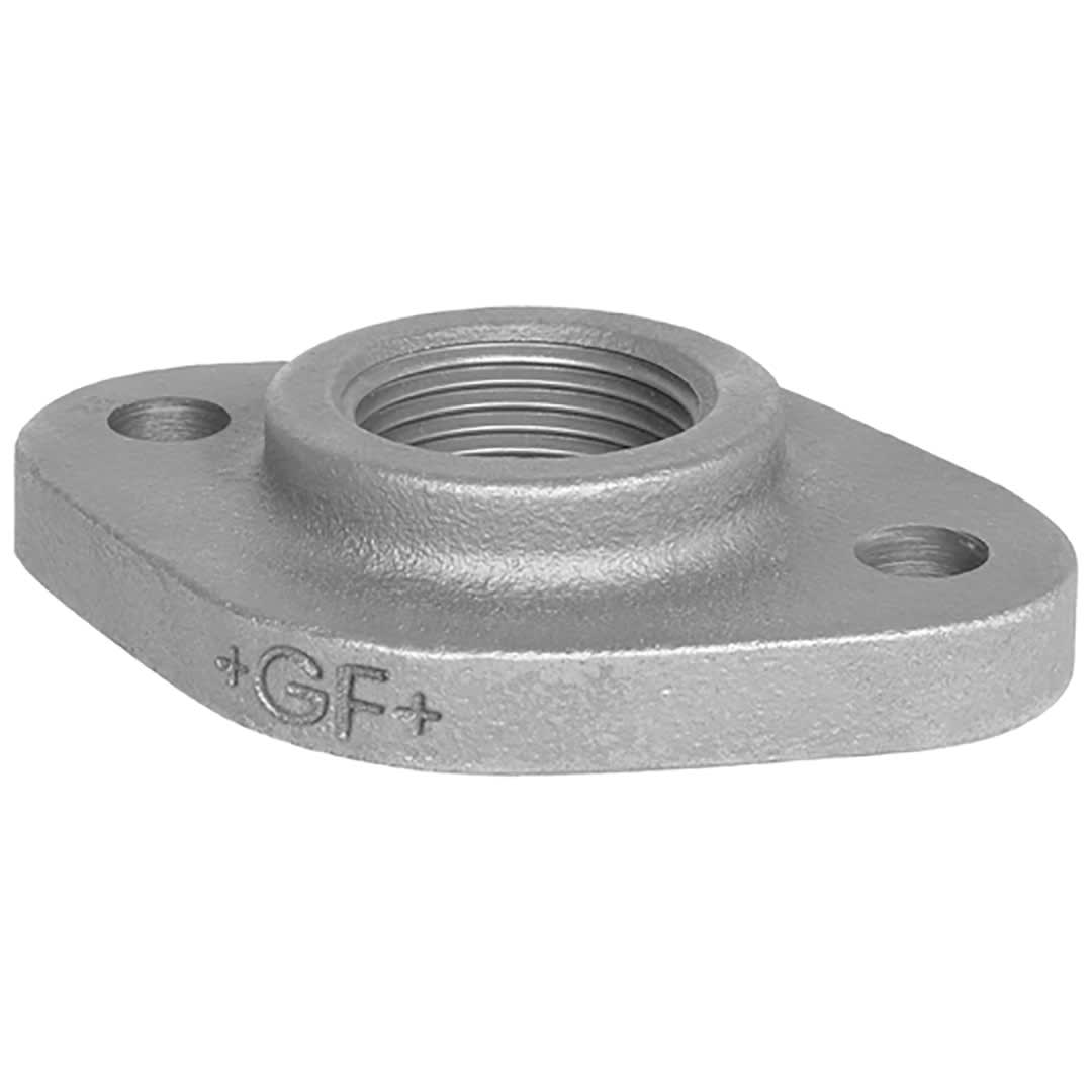 Sferaco - RFM 326 NOIR 3/4" BRIDE OVALE AVEC TROUS 326 BRIDE OVALE NOIR AVEC TROUS