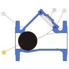 Sferaco - BOULE Diam.52 POUR 335/336 DN50 