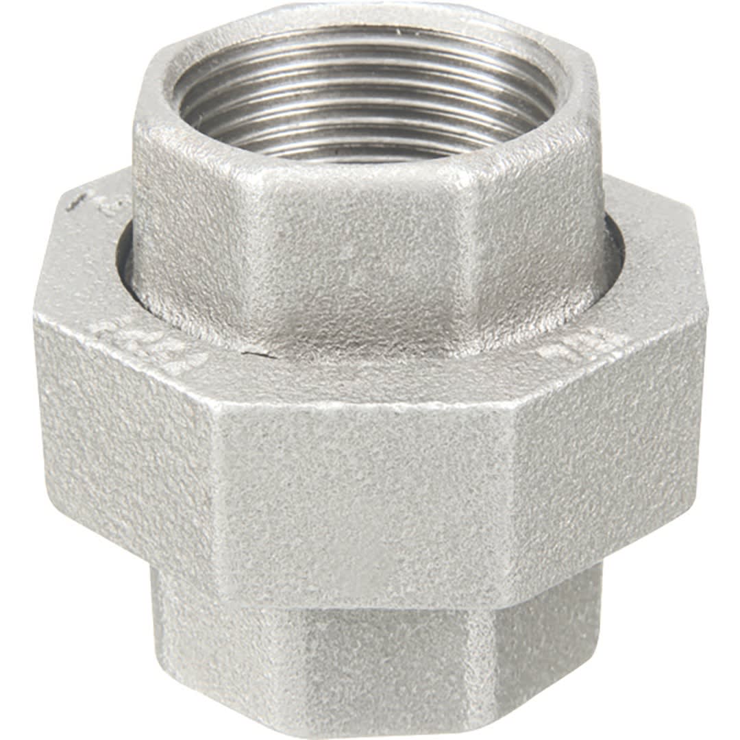 Sferaco - RFM 342 GALVA 1"1/4 UNION FF AVEC BAGUE ETANCHE BRONZE FF