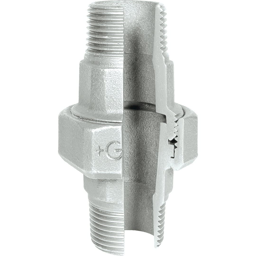 Sferaco - RFM 344GALV. 3/8" UNION JOINT CONIQUE MM 344 UNION A JOINT CONIQUE GALVA MM