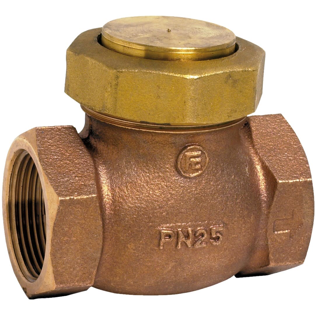 Sferaco - Clapet de non retour à levée verticale bronze-PTFE Série 354 Femelle BSP DN3/4"