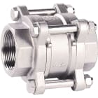 Sferaco - CLA 384 1"1/4 FF NPT 3PCS INOX