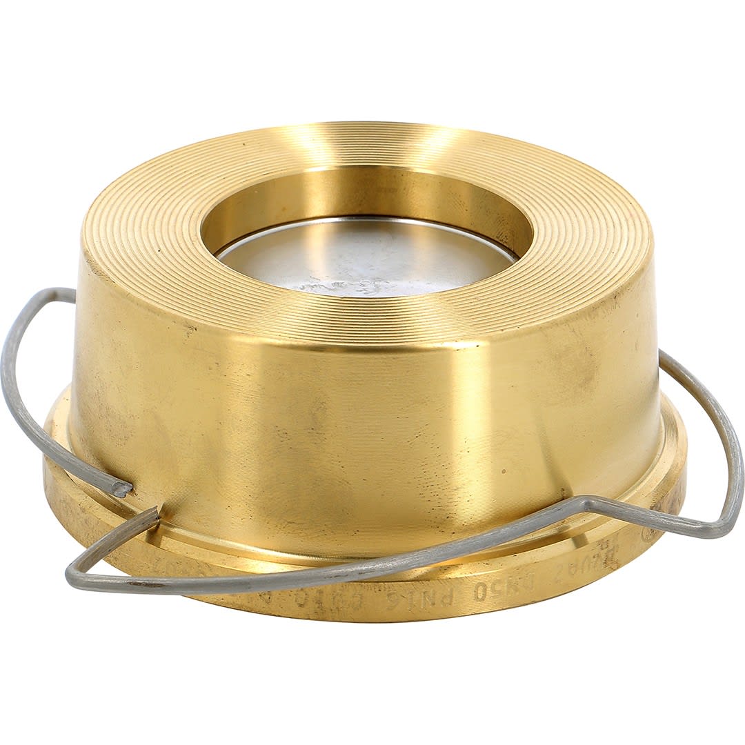 Sferaco - Clapet de non retour à disque entre brides PN16/40 étroit laiton Série 385 DN32