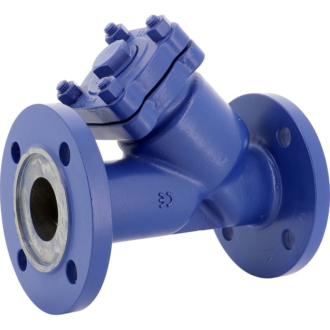 Sferaco - Filtre à tamis en Y Acier à brides PN40 CPCU DIN F1 Série 235 maille 1mm DN32