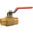 Sferaco - Vanne à sphère laiton 15S Série 572 Mâle Mâle DN1" poignée rouge