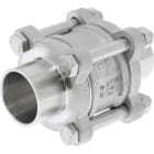Sferaco - Clapet de non retour à disque inox 3 pièces Série 381ISO à souder BW PN63 DN65