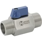 Sferaco - Mini vanne à boisseau sphérique monobloc inox Série 732MM PN63 Mâle M.BSP DN3/4"