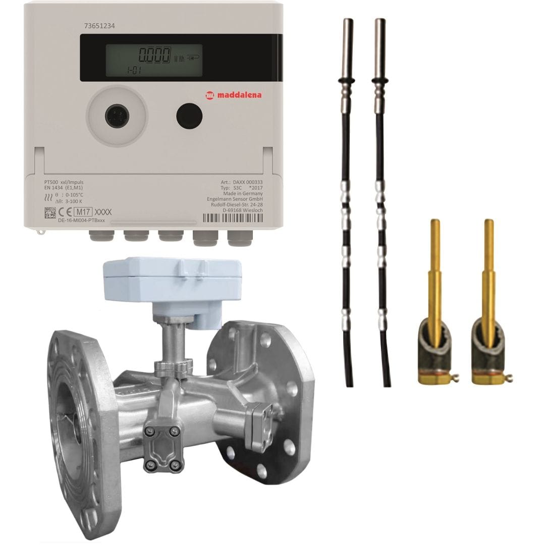 Sferaco - Compteur énergie ultrasons froid déporté radio M-Bus Série 2799 DN50 L270 Qp15