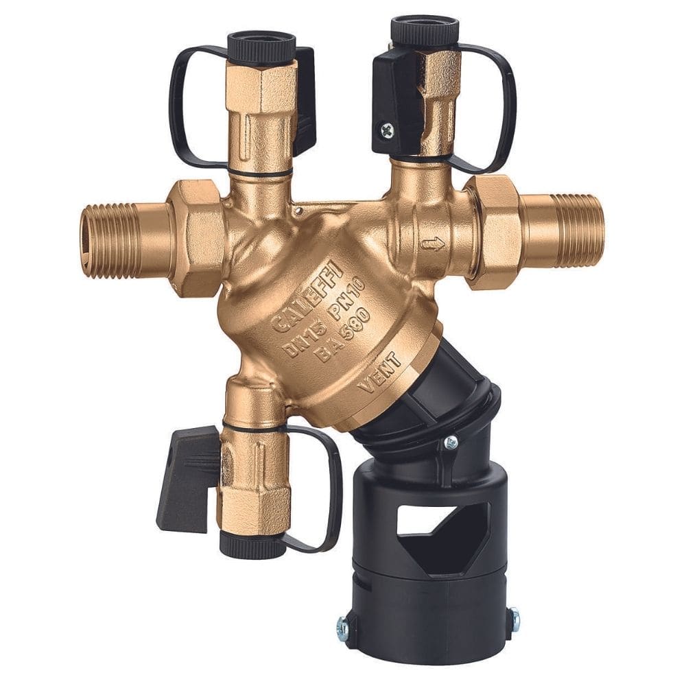 Sferaco - Raccord fonte malléable coude réduit FF petit ray.90° Série 90N noir 2"1/2-2"